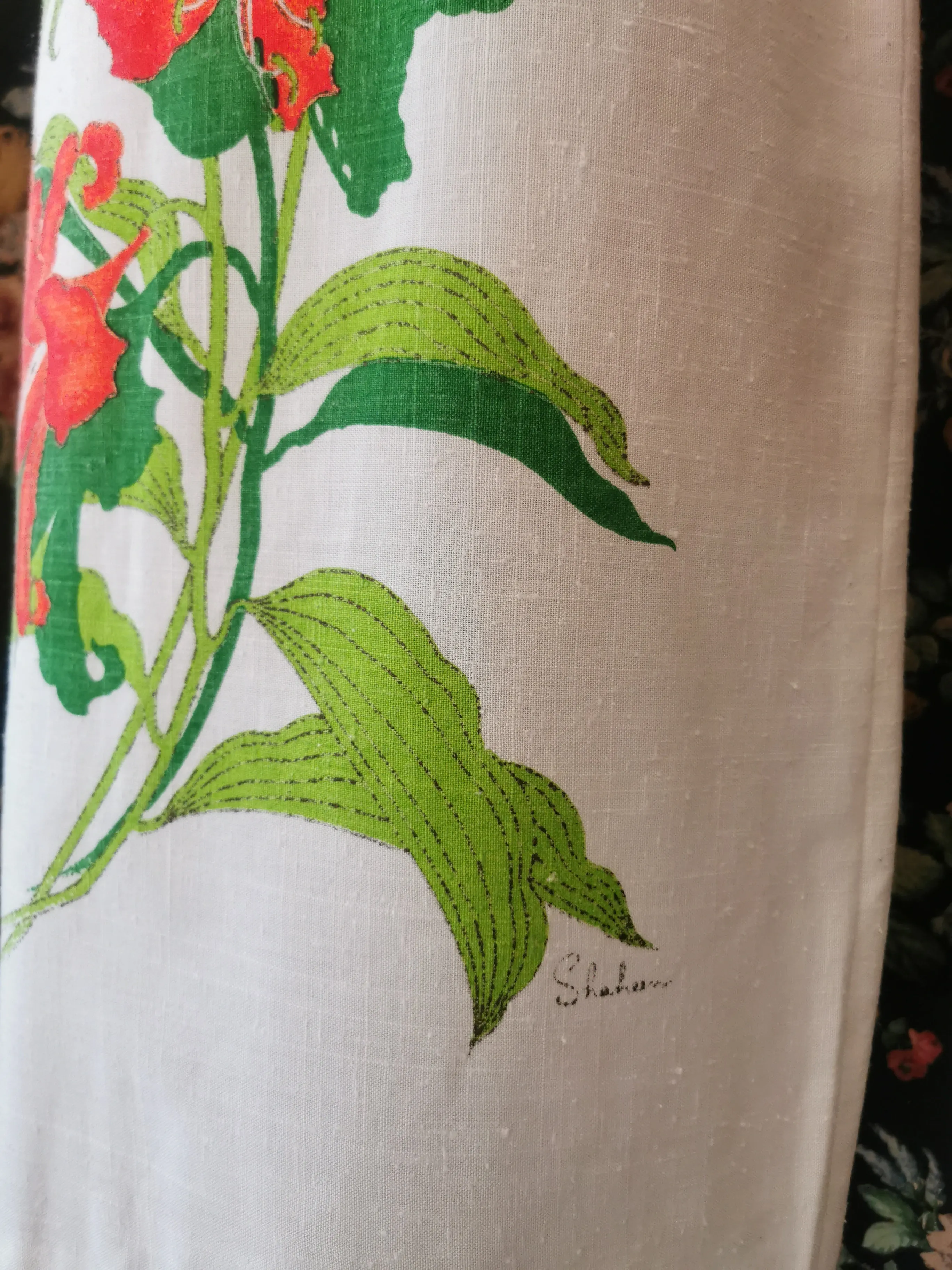 Alfred Shahzen Hawaiian shift dress