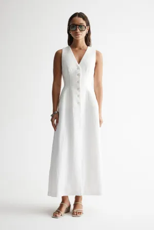 April Dress Ivory