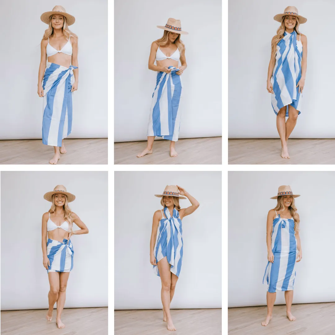 Atlantic Stripe Sarong