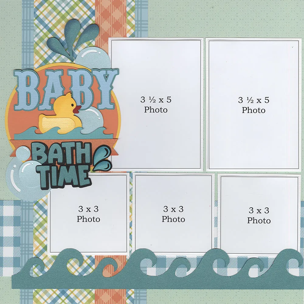 Baby Bath Time: All Clean