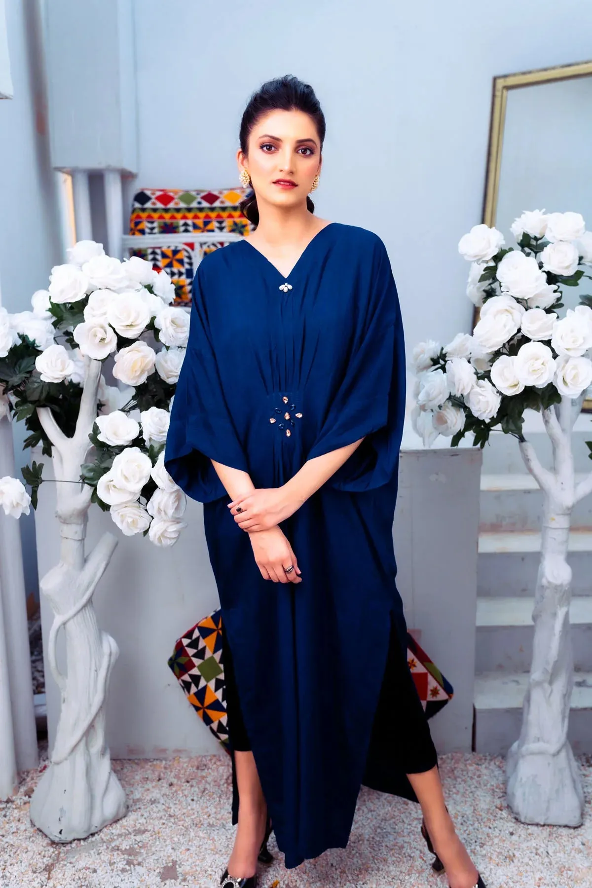 BLUE COCKTAIL SILK PRET 1 PC