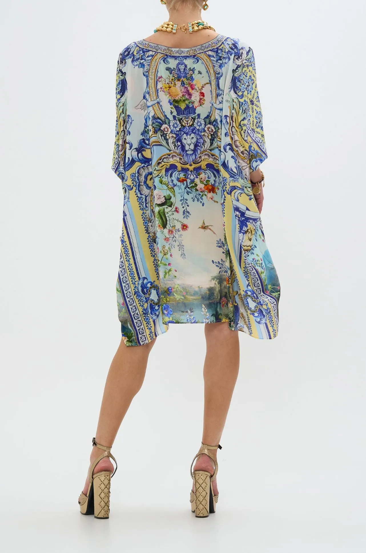 Camilla - Wall To Wall Wonders Short Kaftan with Cuff