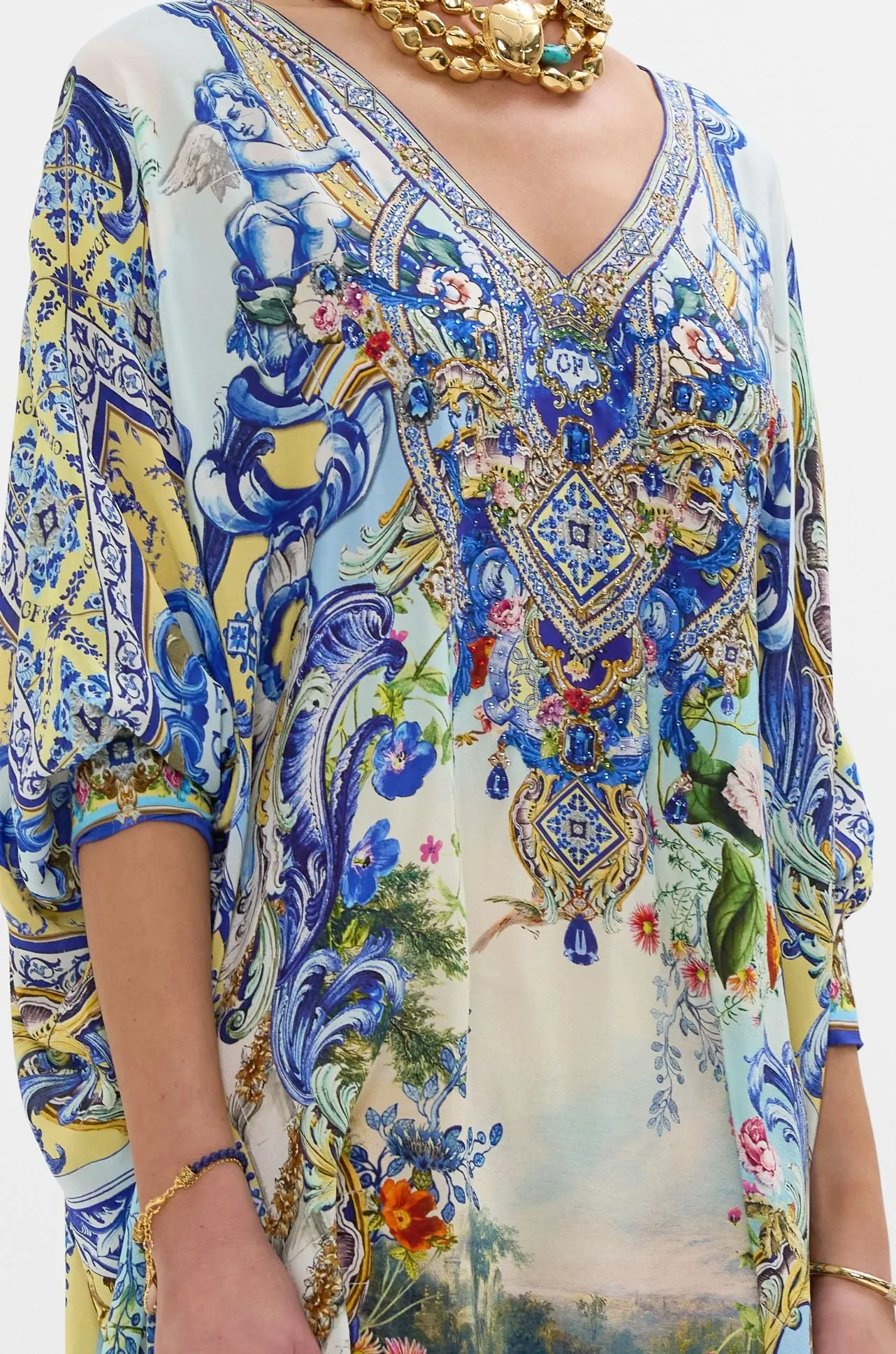 Camilla - Wall To Wall Wonders Short Kaftan with Cuff