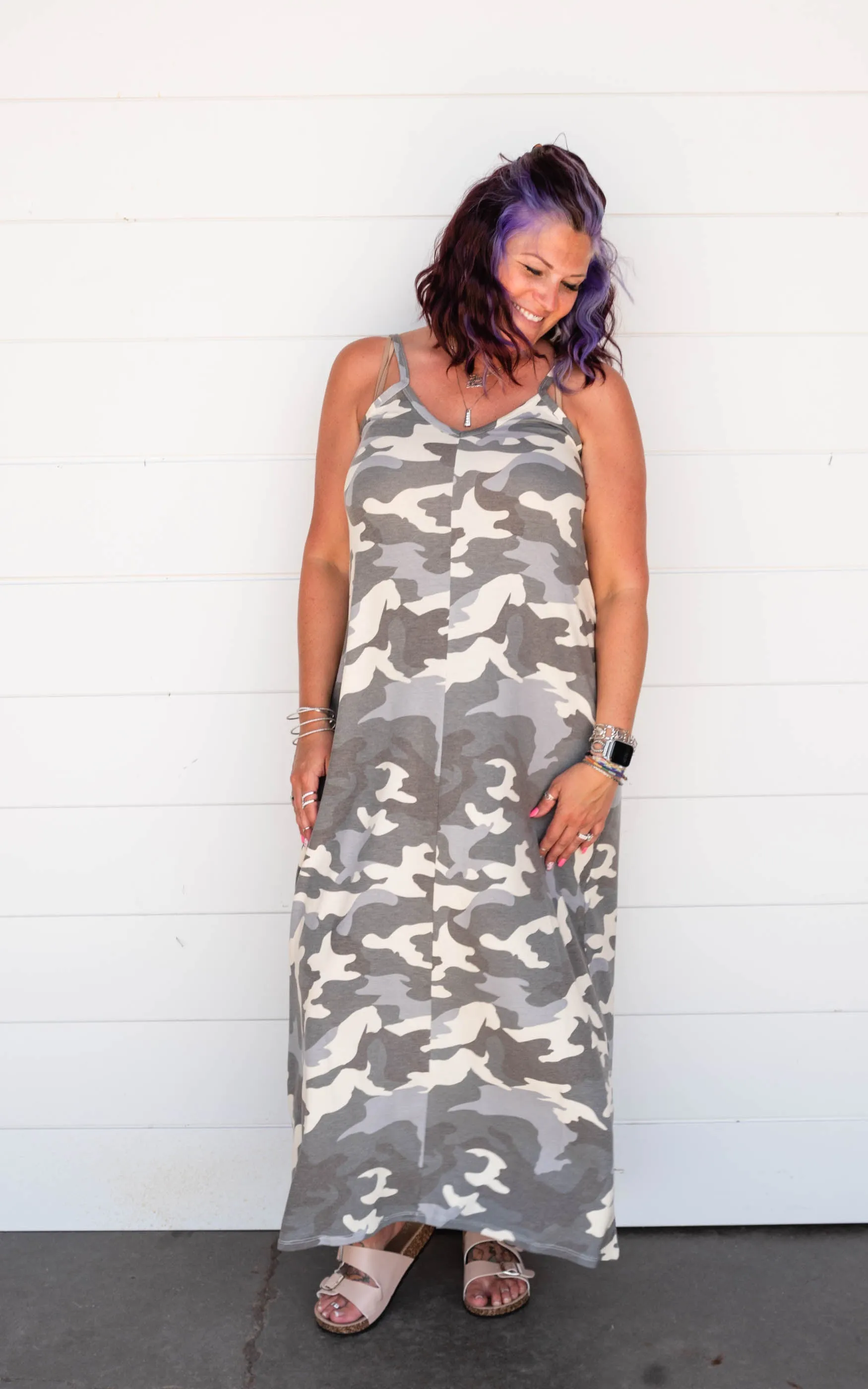 Camo Maxi Dress  Sara's Steals and Deals