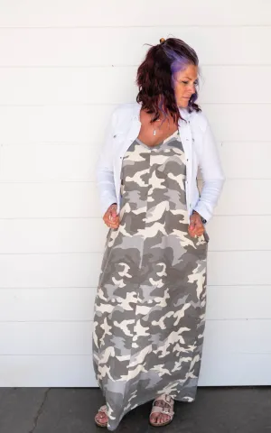 Camo Maxi Dress  Sara's Steals and Deals