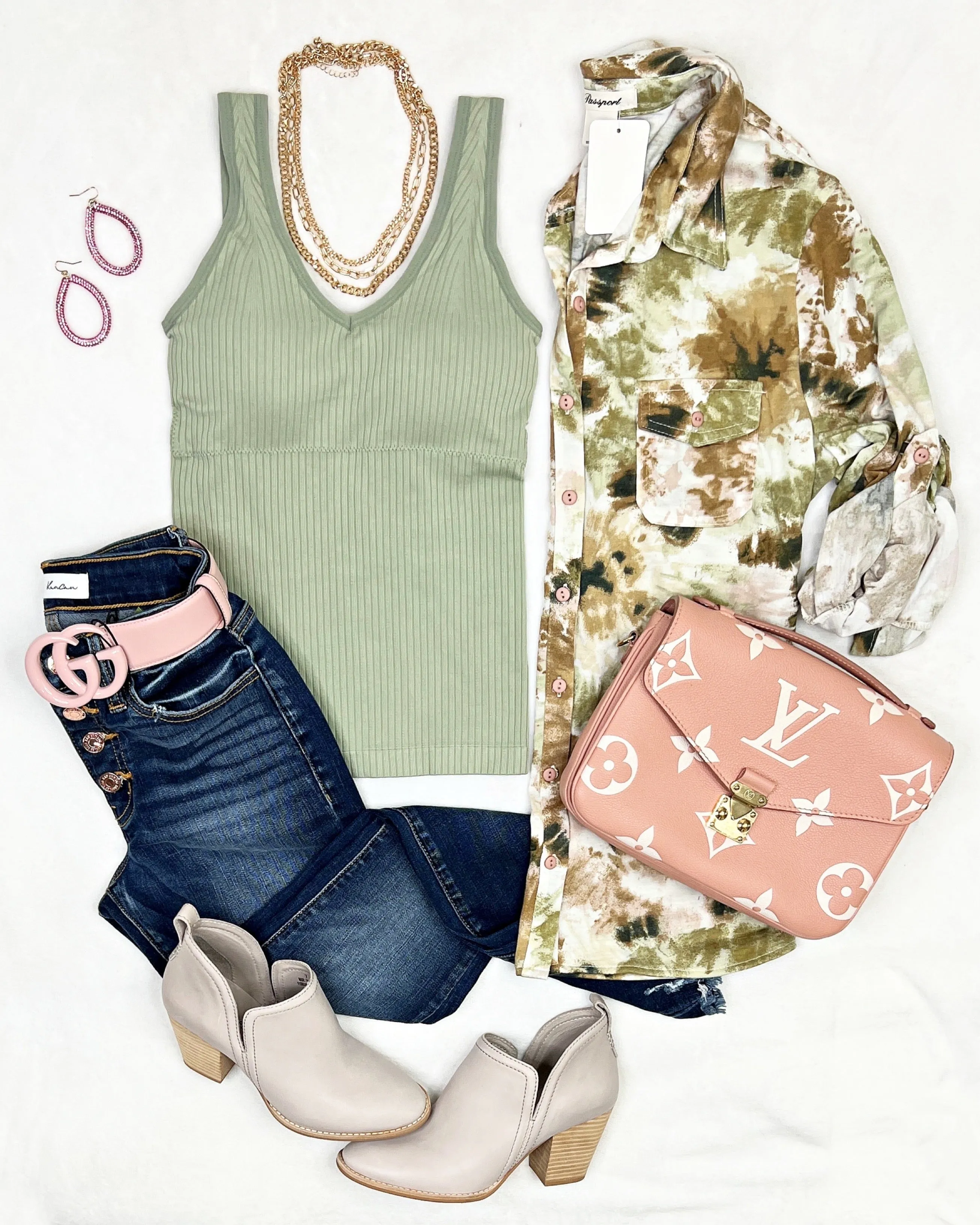Casual & Comfy Tank - Sage