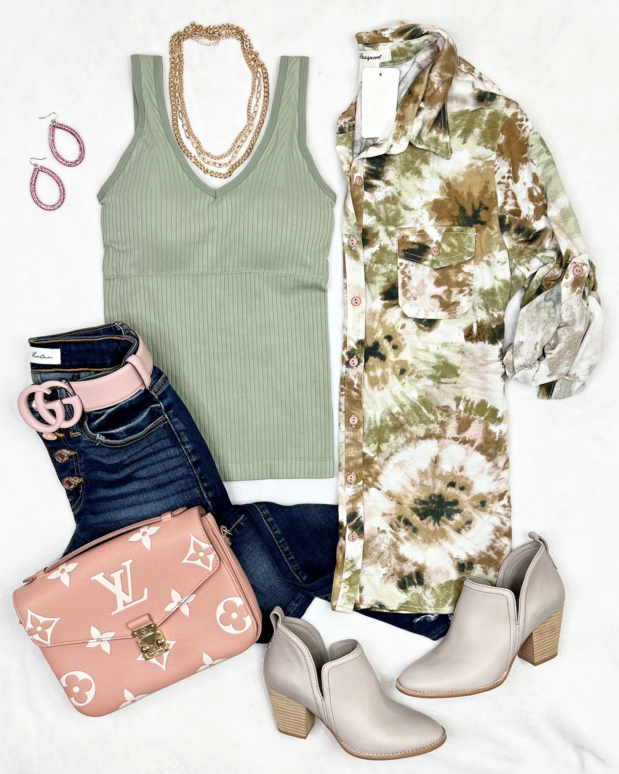 Casual & Comfy Tank - Sage