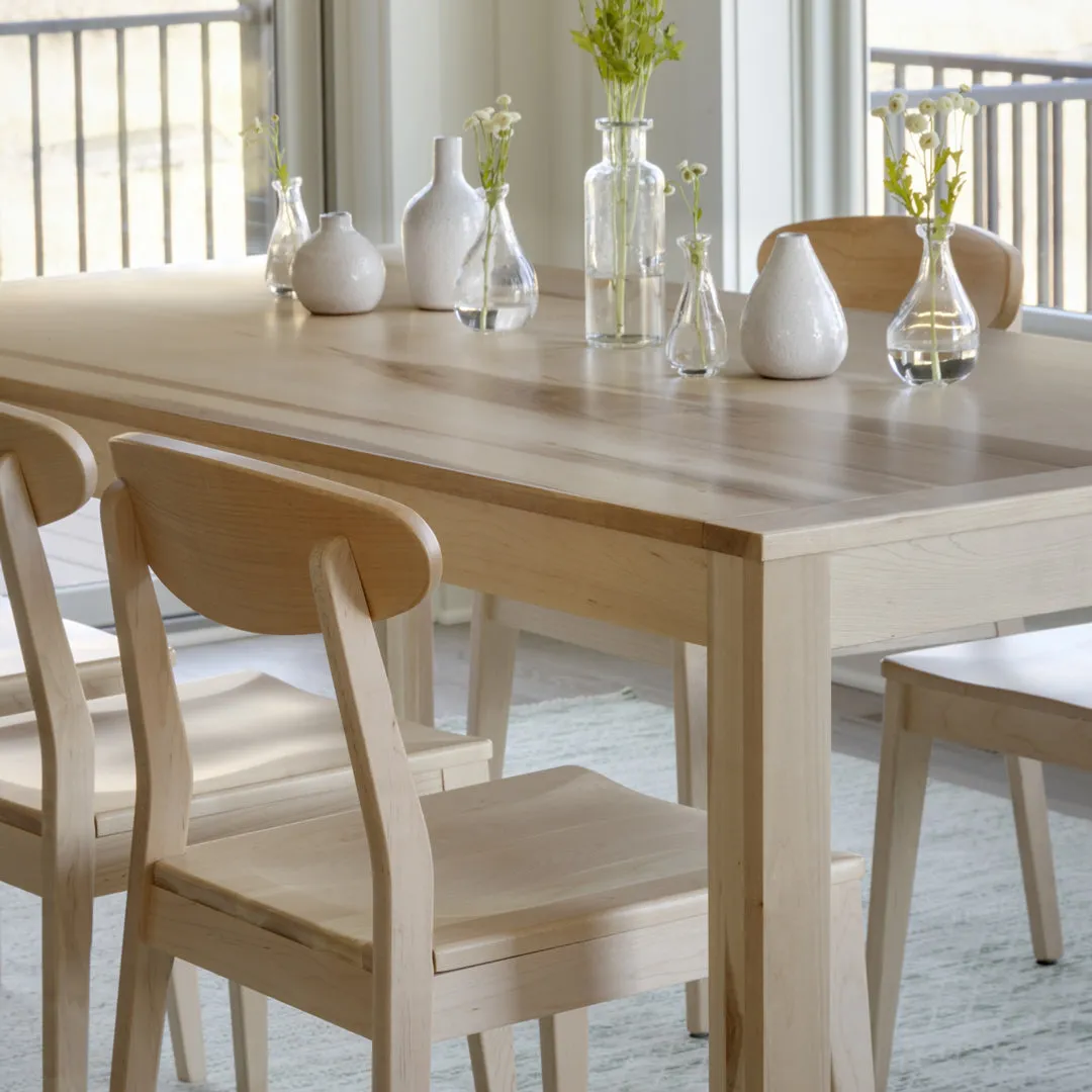 Clean & Simple 72" Rectangular Dining Table