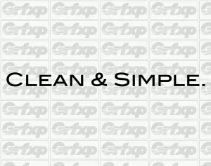 Clean & Simple Sticker