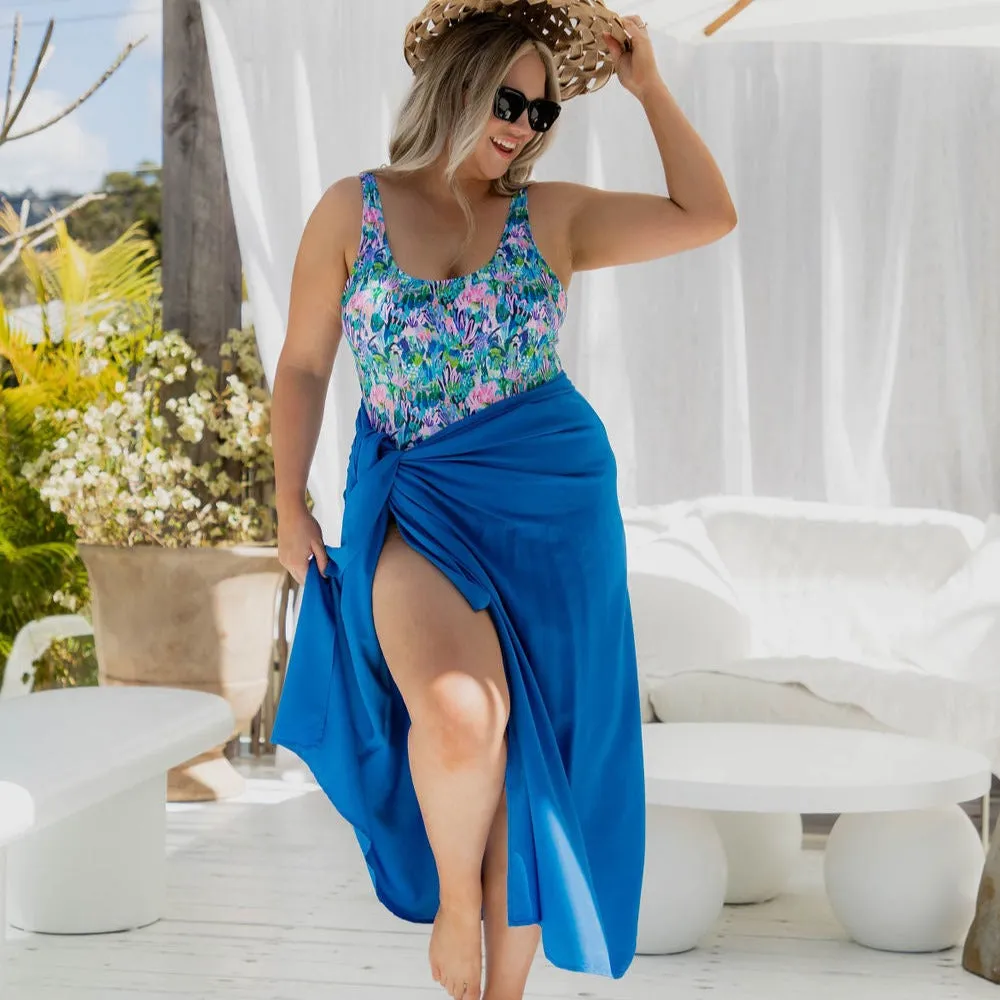 Elle Sarong - Azure Blue