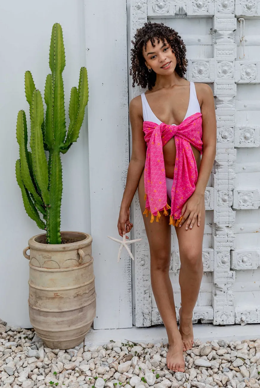 Enchanted Cotton Beach Sarong