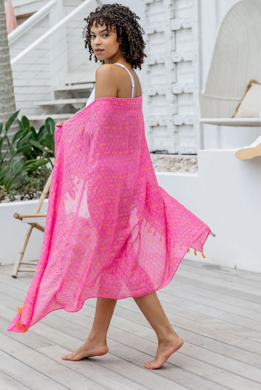 Enchanted Cotton Beach Sarong