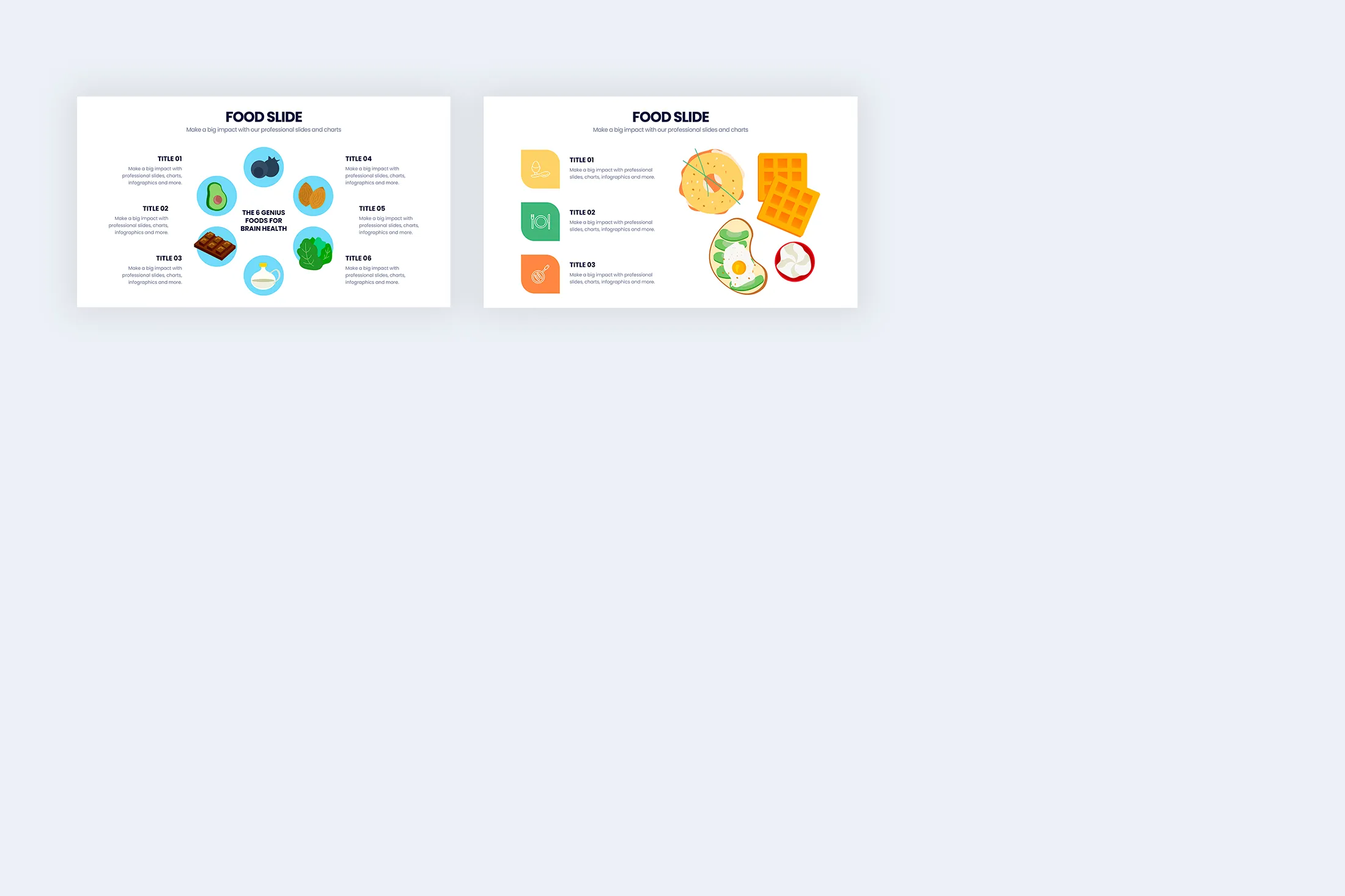 Food Powerpoint Slides Template
