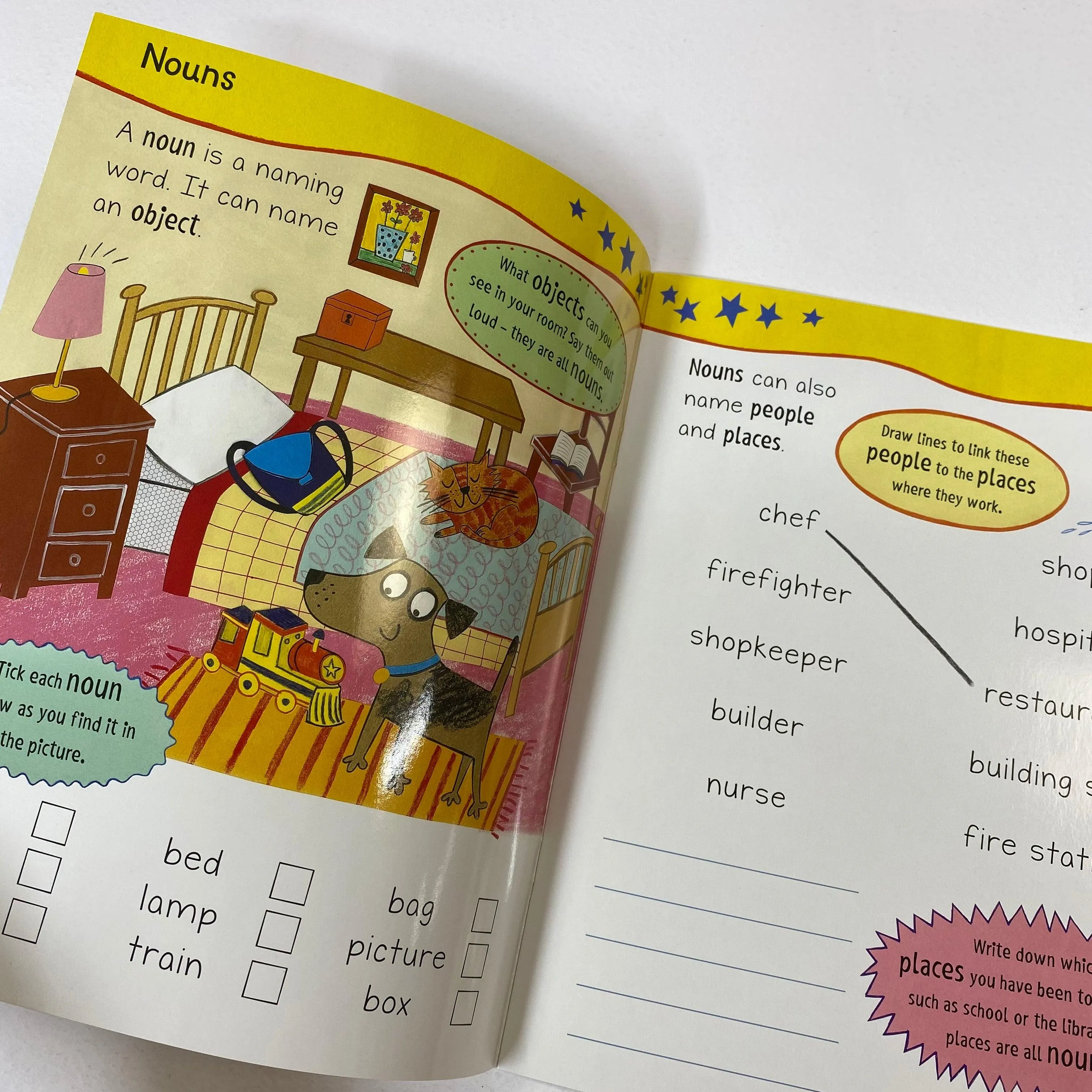 Get Set Go Grammar - Nouns ( Wipe-Clean)