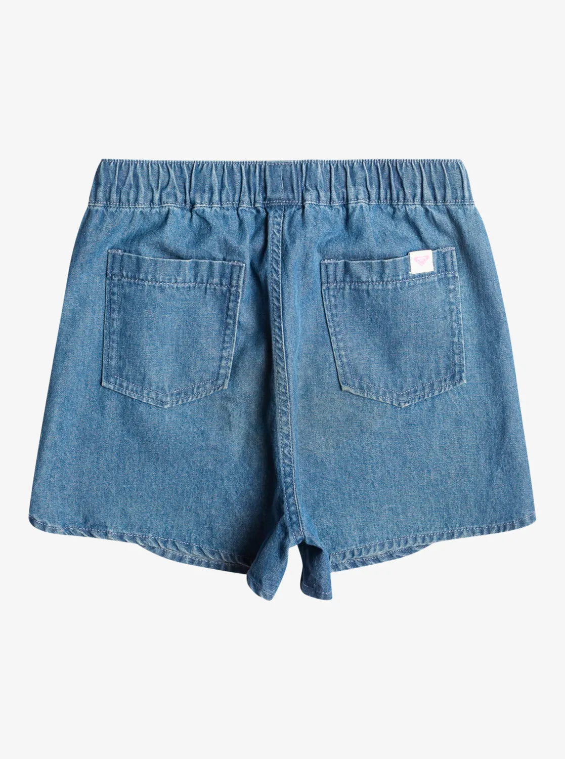Girls 4-16 Genial Moment Beach Shorts - Medium Blue
