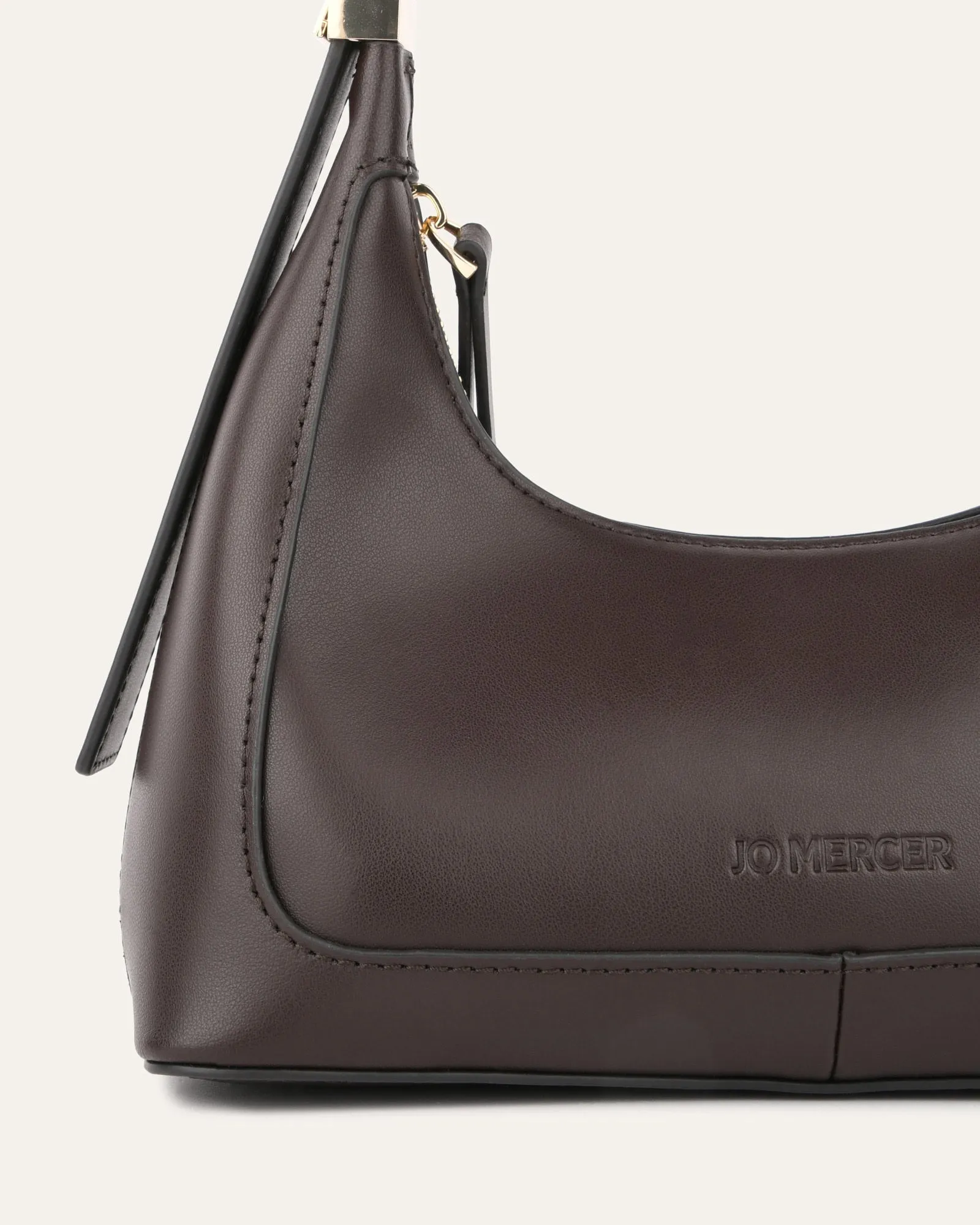 ISABEL SHOULDER BAG ESPRESSO LEATHER