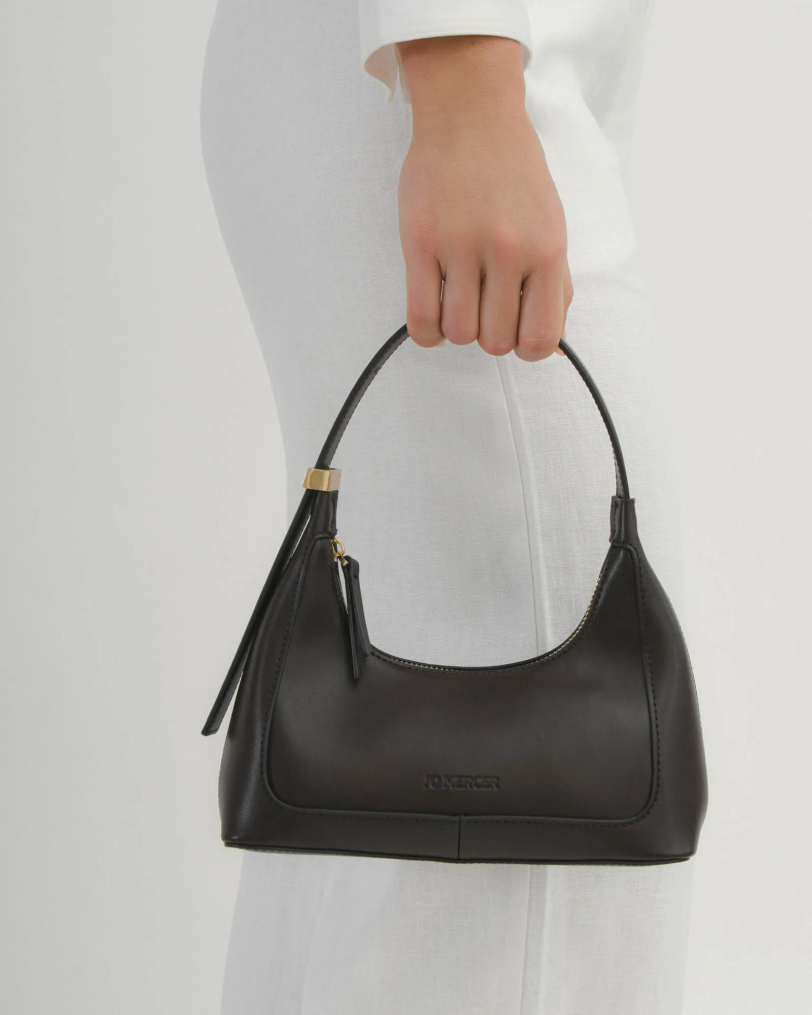 ISABEL SHOULDER BAG ESPRESSO LEATHER