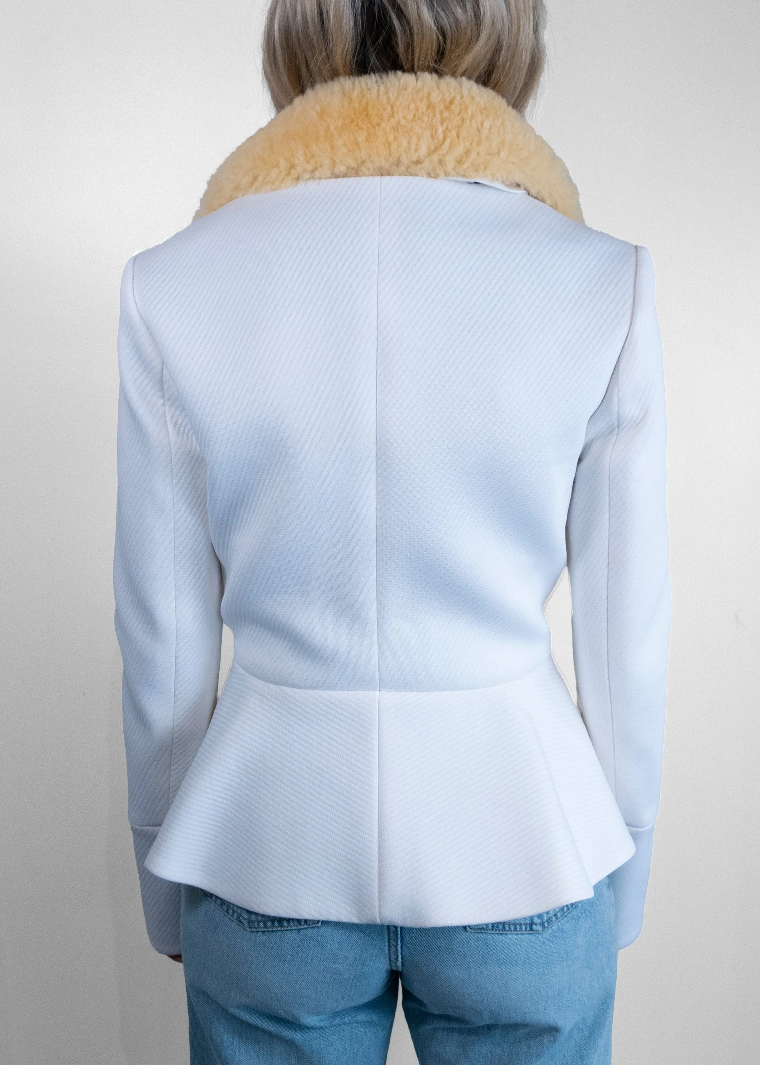 Louis Vuitton Double Breasted Belted Jacket