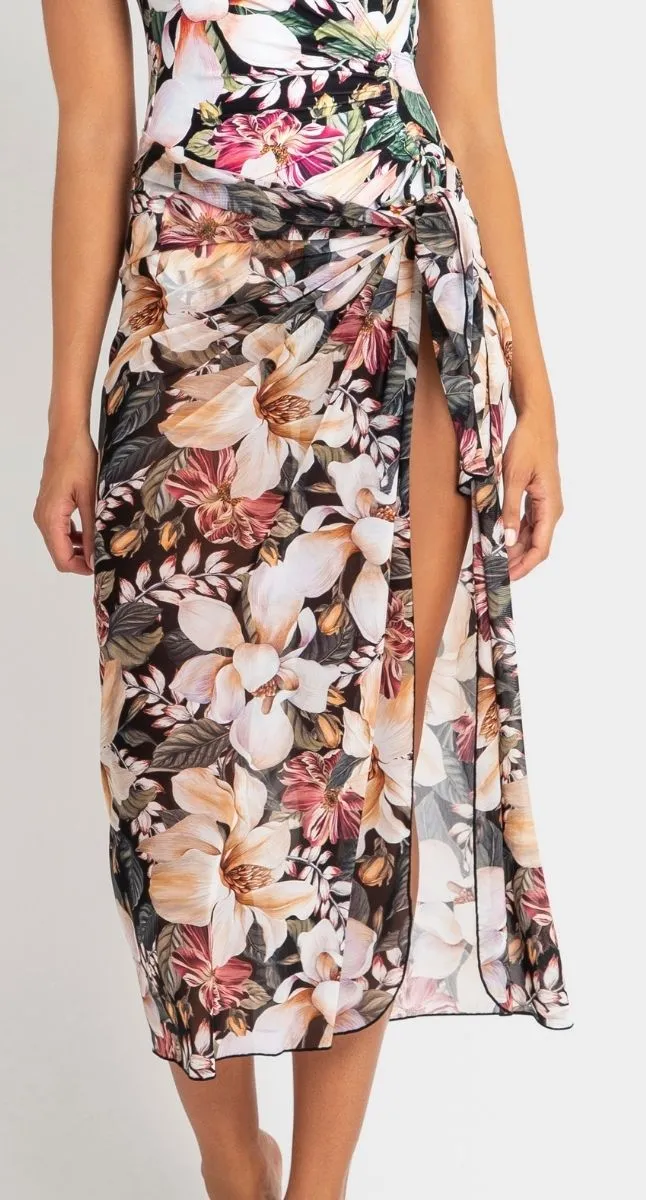 Magnolia Mesh Sarong