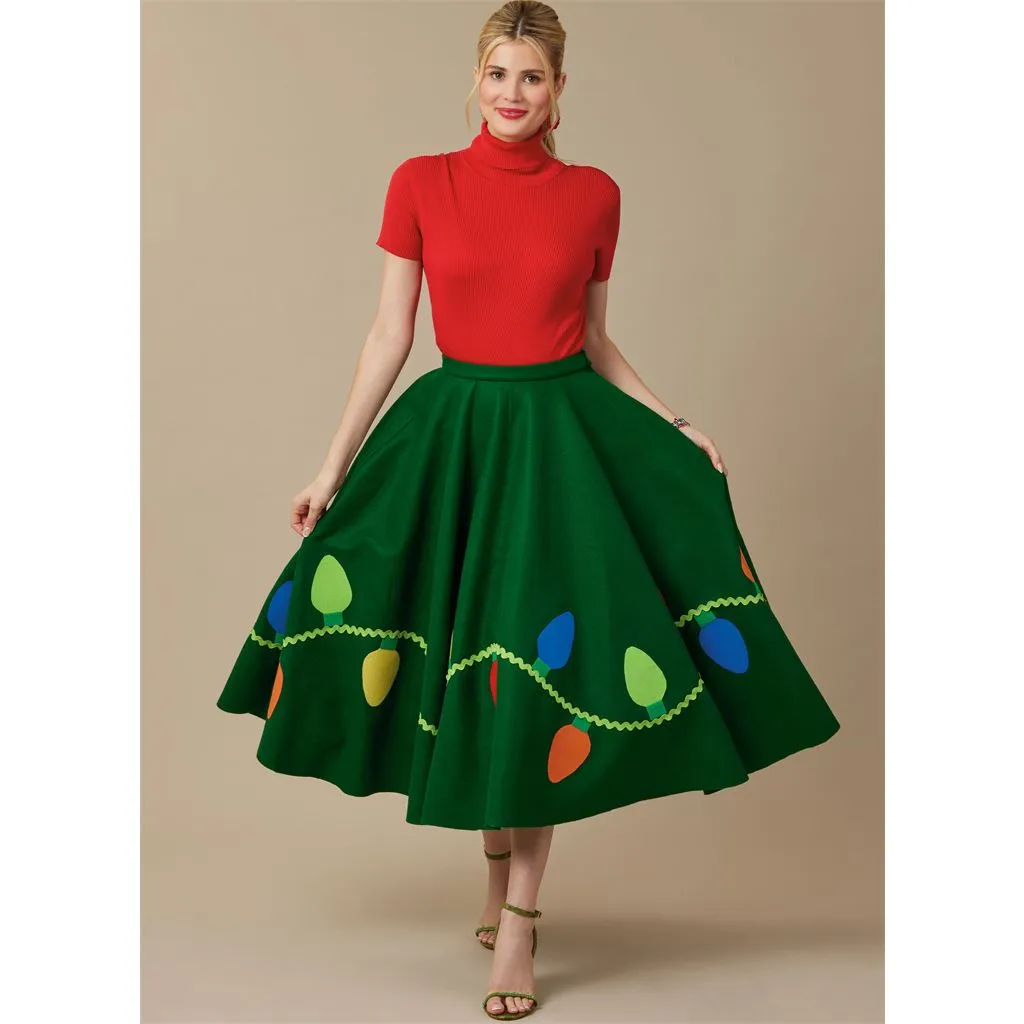 McCall's Pattern M8548 Misses' Circle Skirts