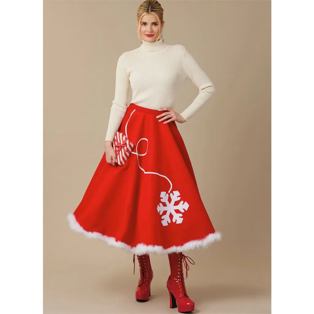 McCall's Pattern M8548 Misses' Circle Skirts