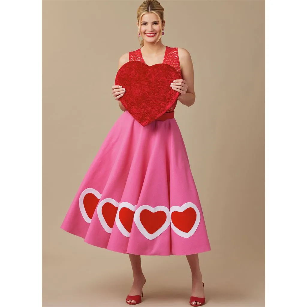 McCall's Pattern M8548 Misses' Circle Skirts