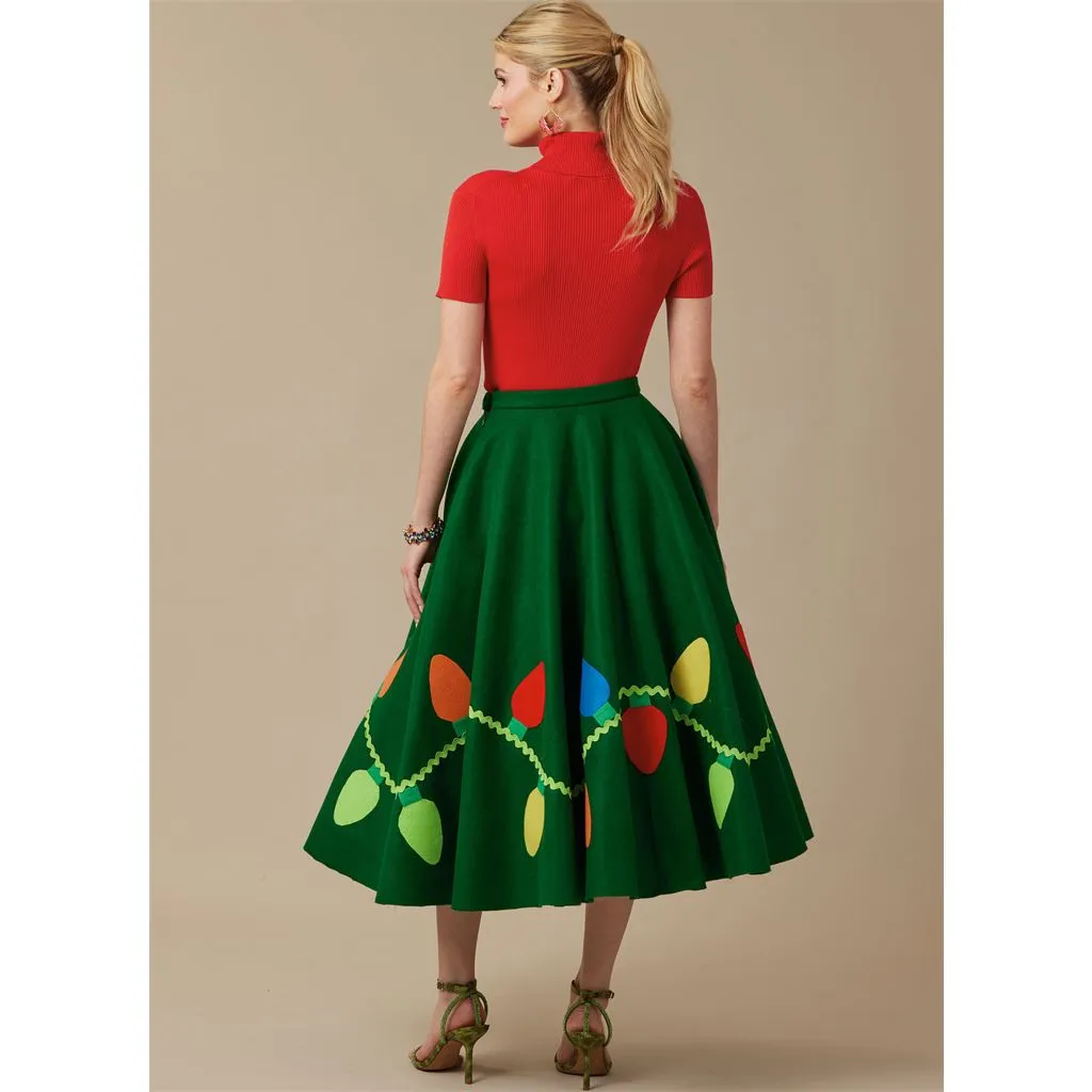 McCall's Pattern M8548 Misses' Circle Skirts