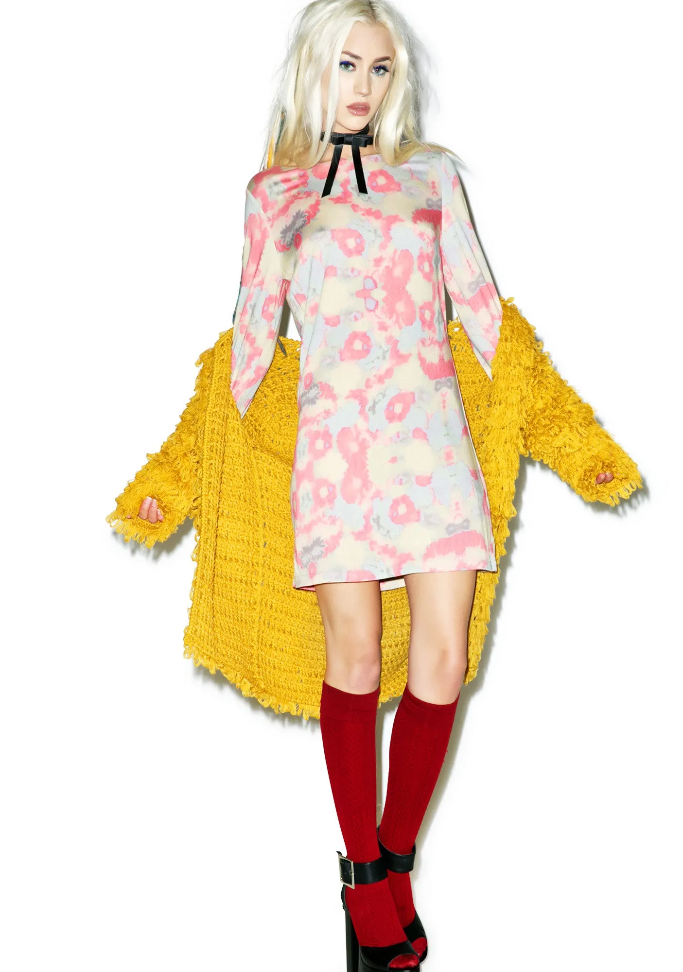 Noni Melted Flower Dress
