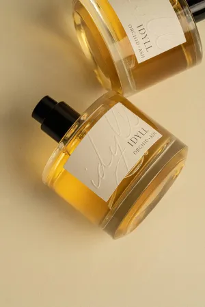 Orchid   Ash - Jasmine Incense   Vanilla Non-Toxic Perfume | IDYLL