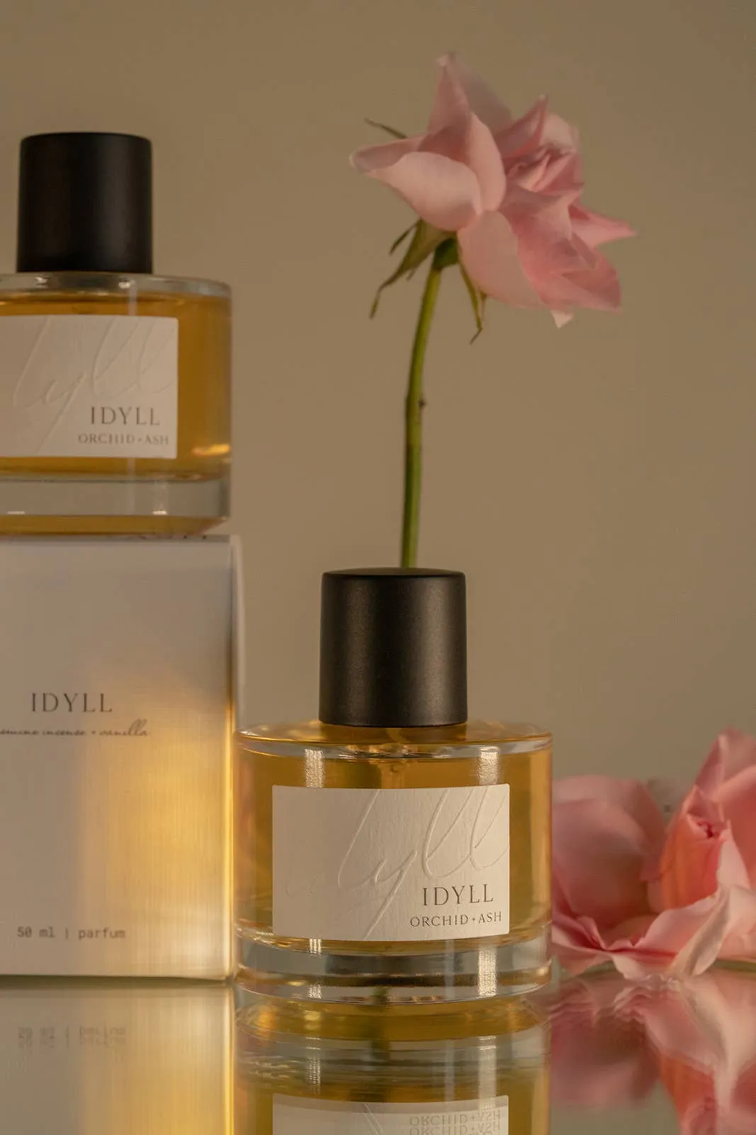 Orchid   Ash - Jasmine Incense   Vanilla Non-Toxic Perfume | IDYLL