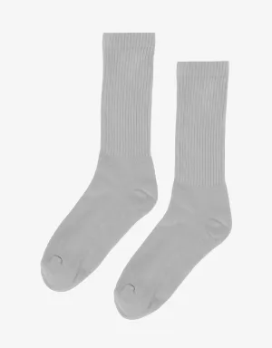 Organic Active Sock - Limestone Grey