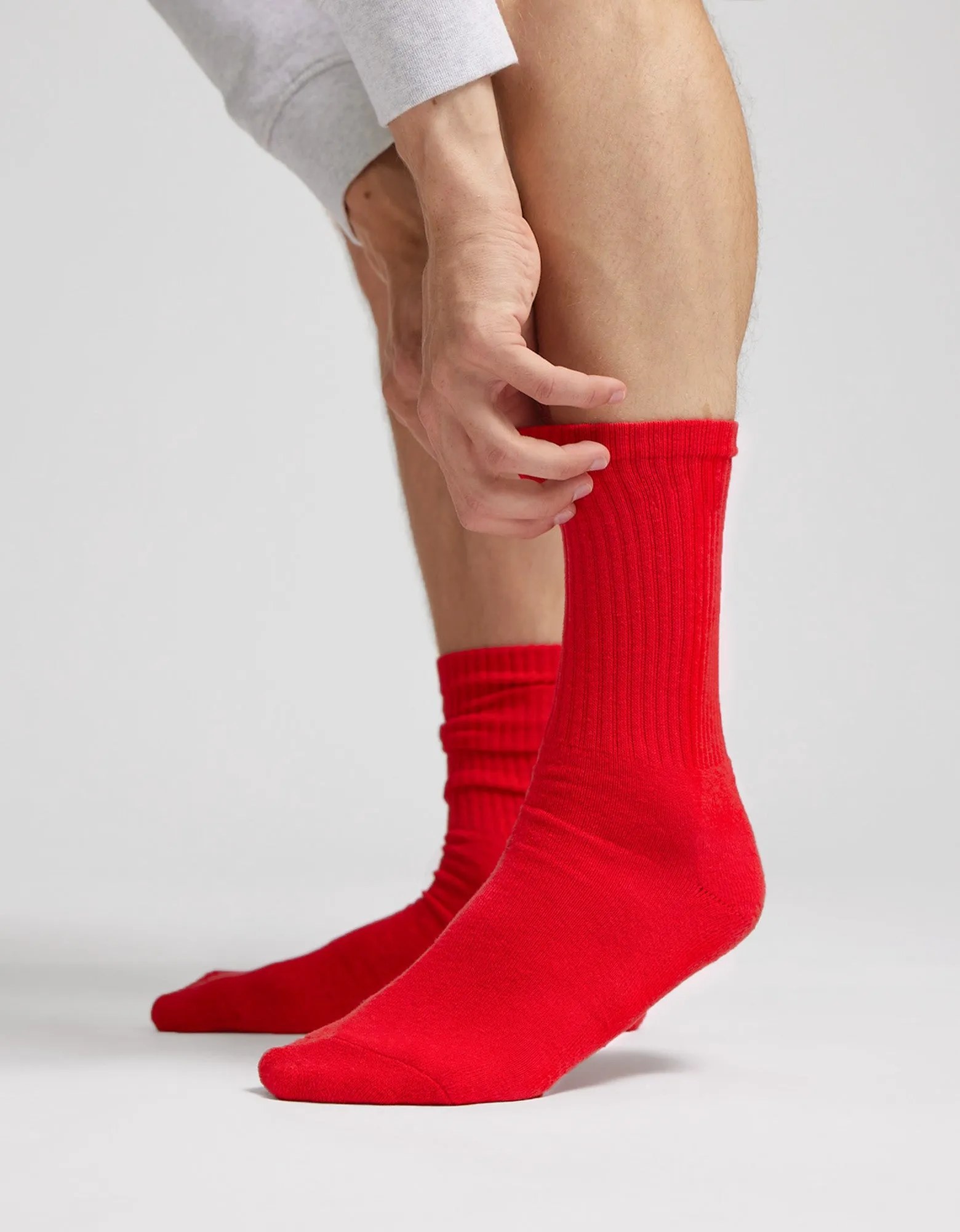 Organic Active Sock - Limestone Grey