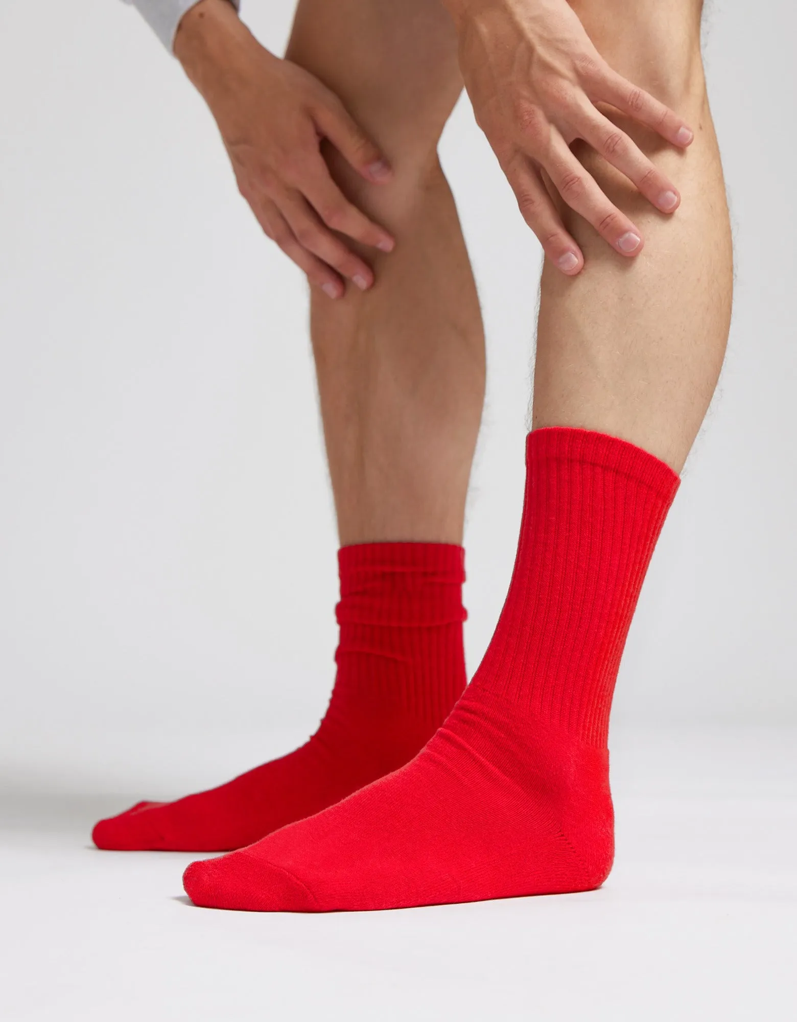 Organic Active Sock - Limestone Grey