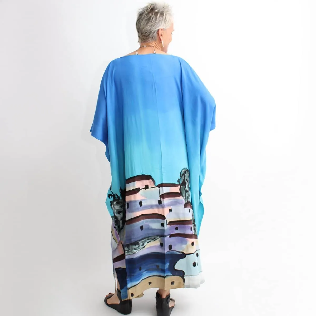 Picture Perfect Kaftan - Santorini