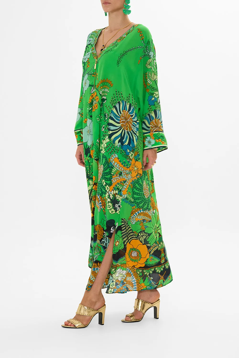POCKET KAFTAN WITH ZIP GOOD VIBES GENERATION
