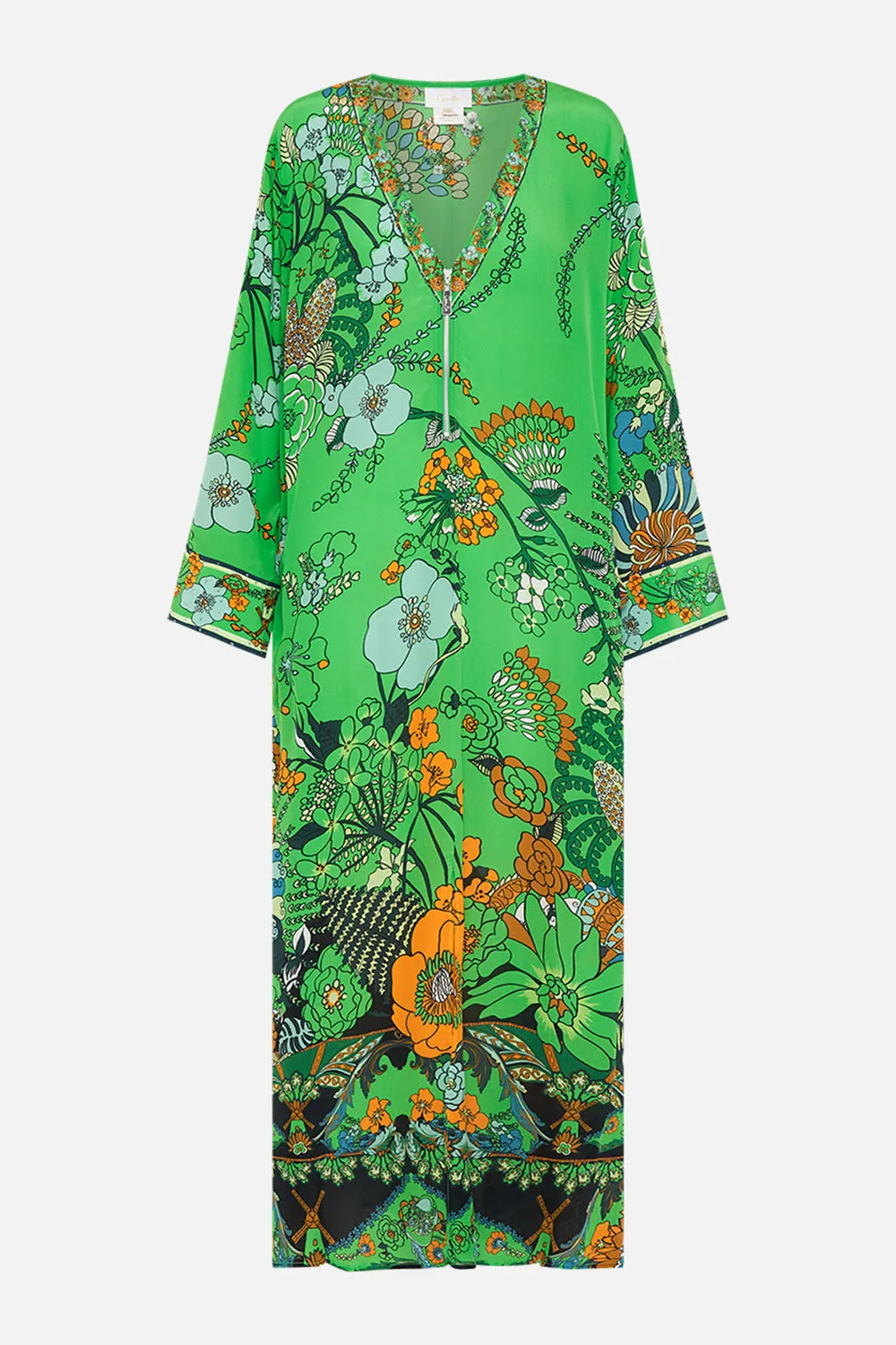 POCKET KAFTAN WITH ZIP GOOD VIBES GENERATION