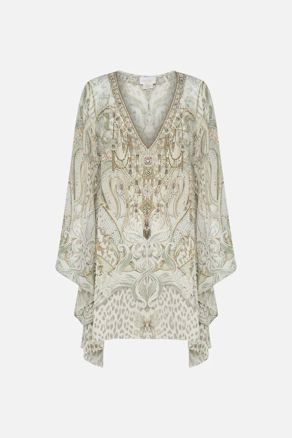 RAGLAN SLEEVE FLARED KAFTAN IVORY TOWER TALES