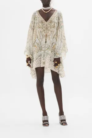 RAGLAN SLEEVE FLARED KAFTAN IVORY TOWER TALES