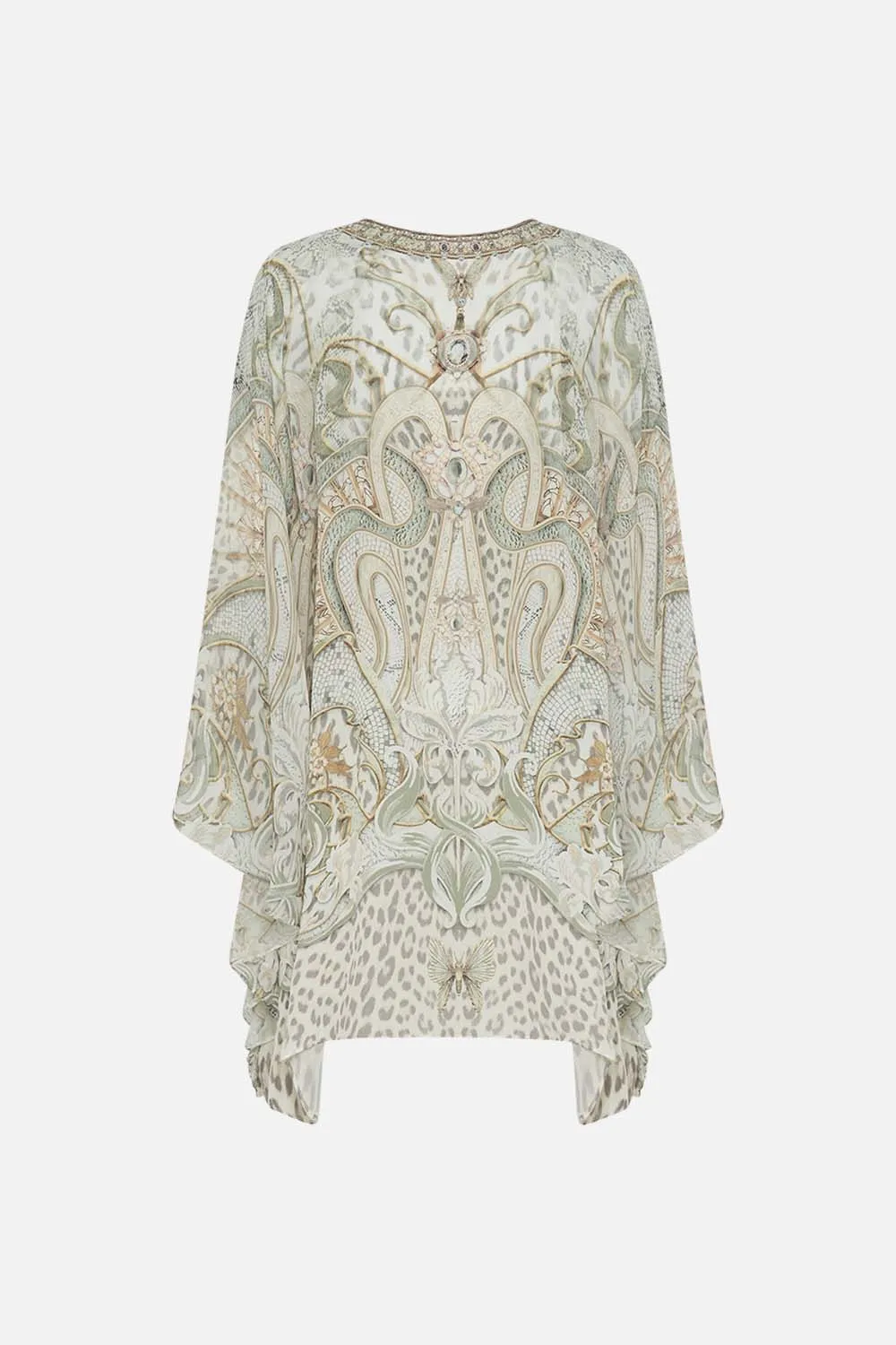 RAGLAN SLEEVE FLARED KAFTAN IVORY TOWER TALES