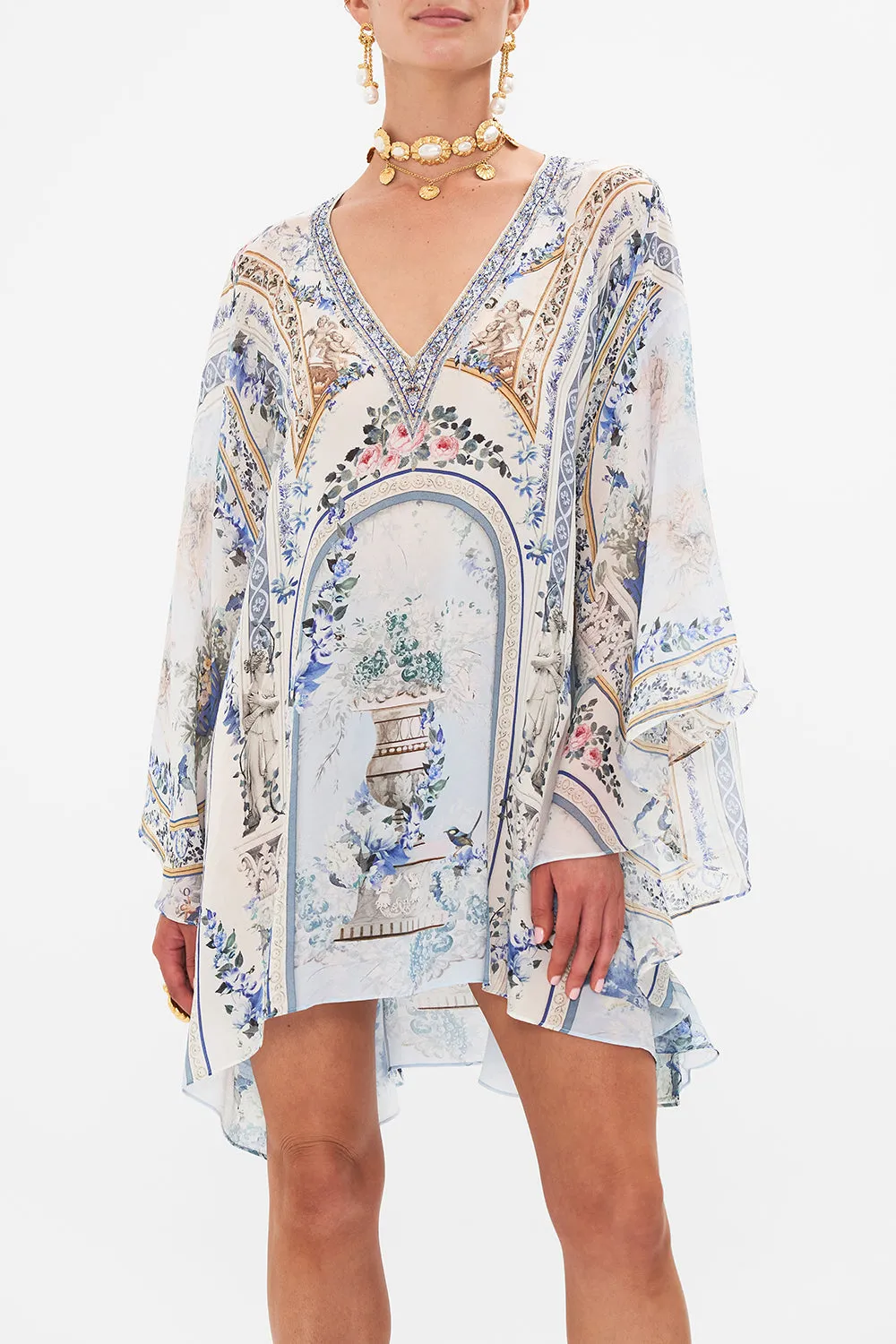 RAGLAN SLEEVE FLARED KAFTAN SEASON OF THE SIREN