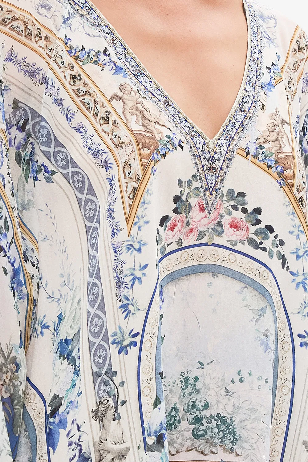 RAGLAN SLEEVE FLARED KAFTAN SEASON OF THE SIREN