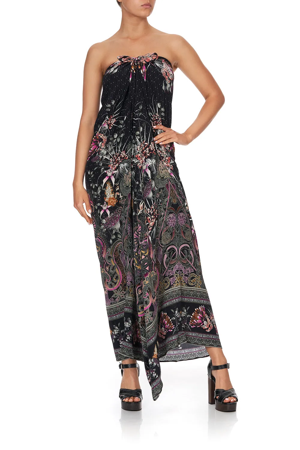 ROUND NECK KAFTAN RESTLESS NIGHTS