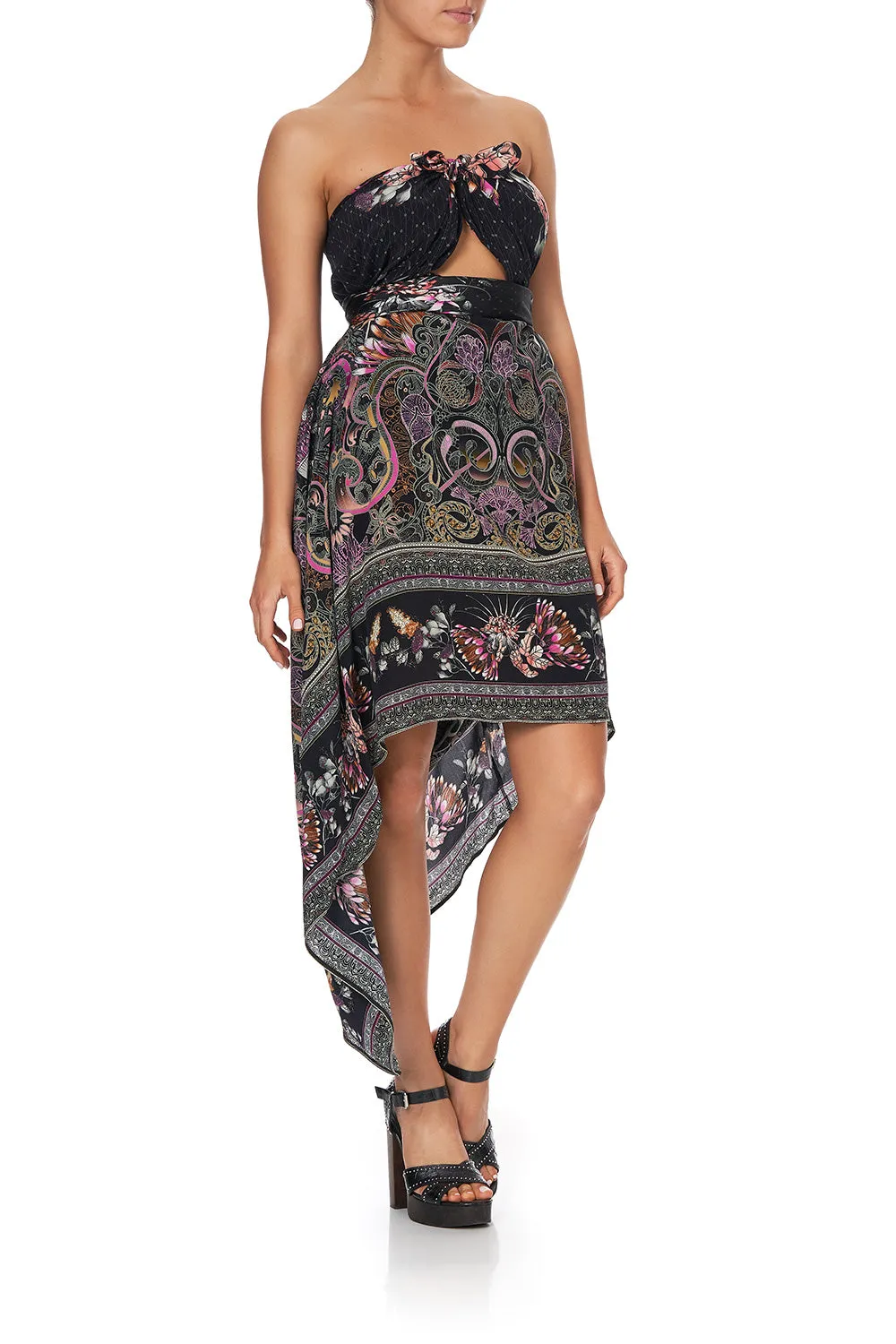 ROUND NECK KAFTAN RESTLESS NIGHTS