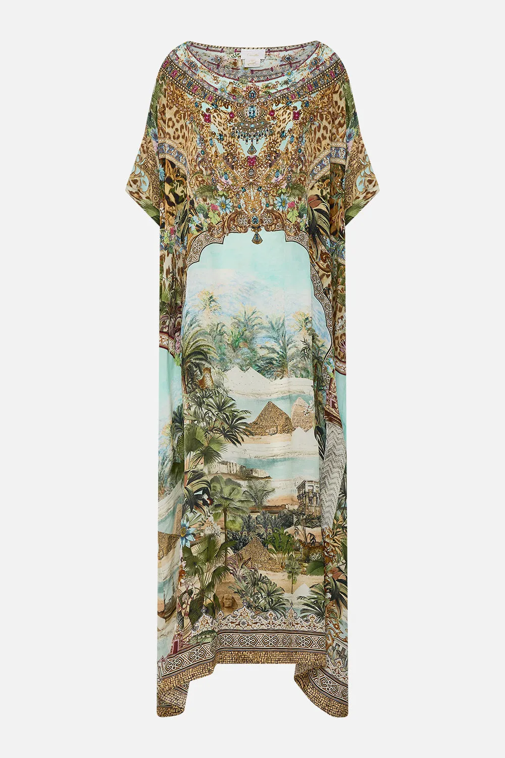 ROUND NECK KAFTAN VIEWS OF THE VALLEY
