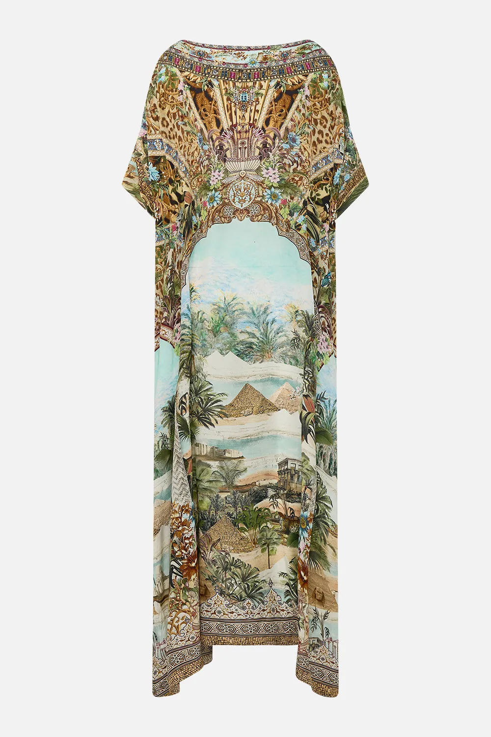 ROUND NECK KAFTAN VIEWS OF THE VALLEY
