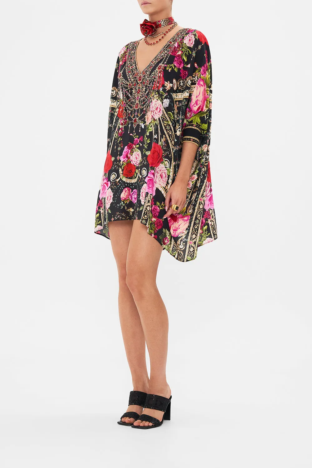 SHORT KAFTAN WITH CUFF RESERVATION FOR LOVE