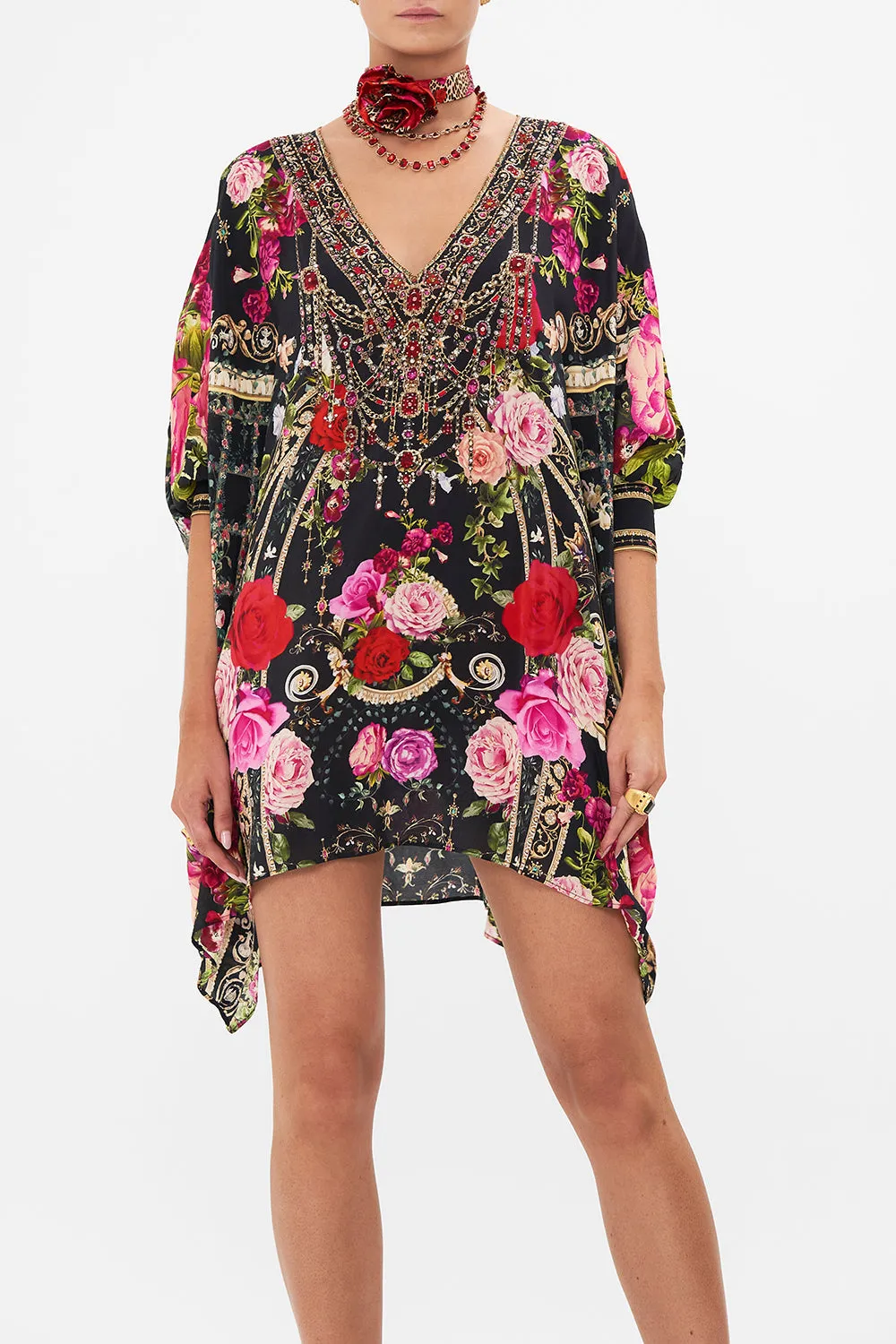 SHORT KAFTAN WITH CUFF RESERVATION FOR LOVE