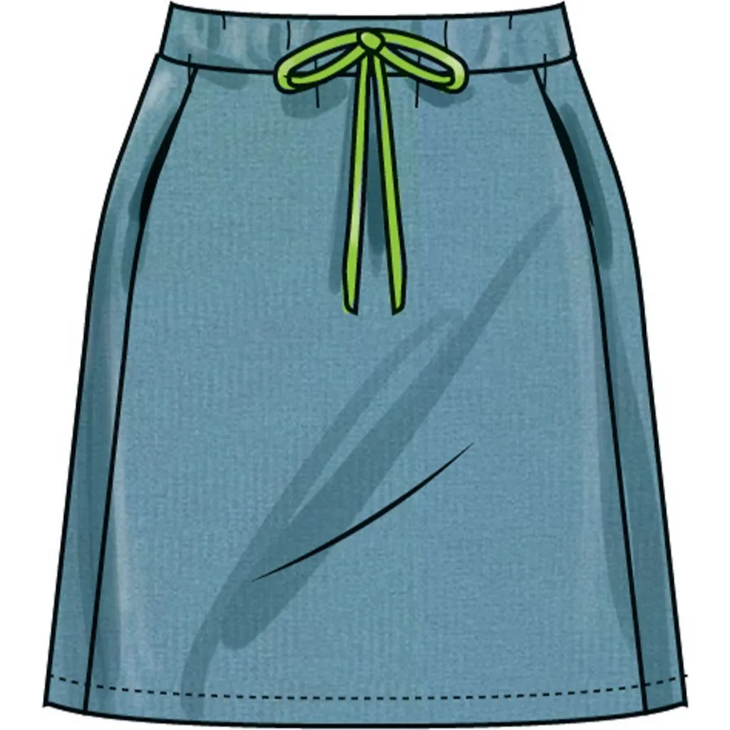 Simplicity Sewing Pattern S3035 Misses' Knit Tops and Skirts