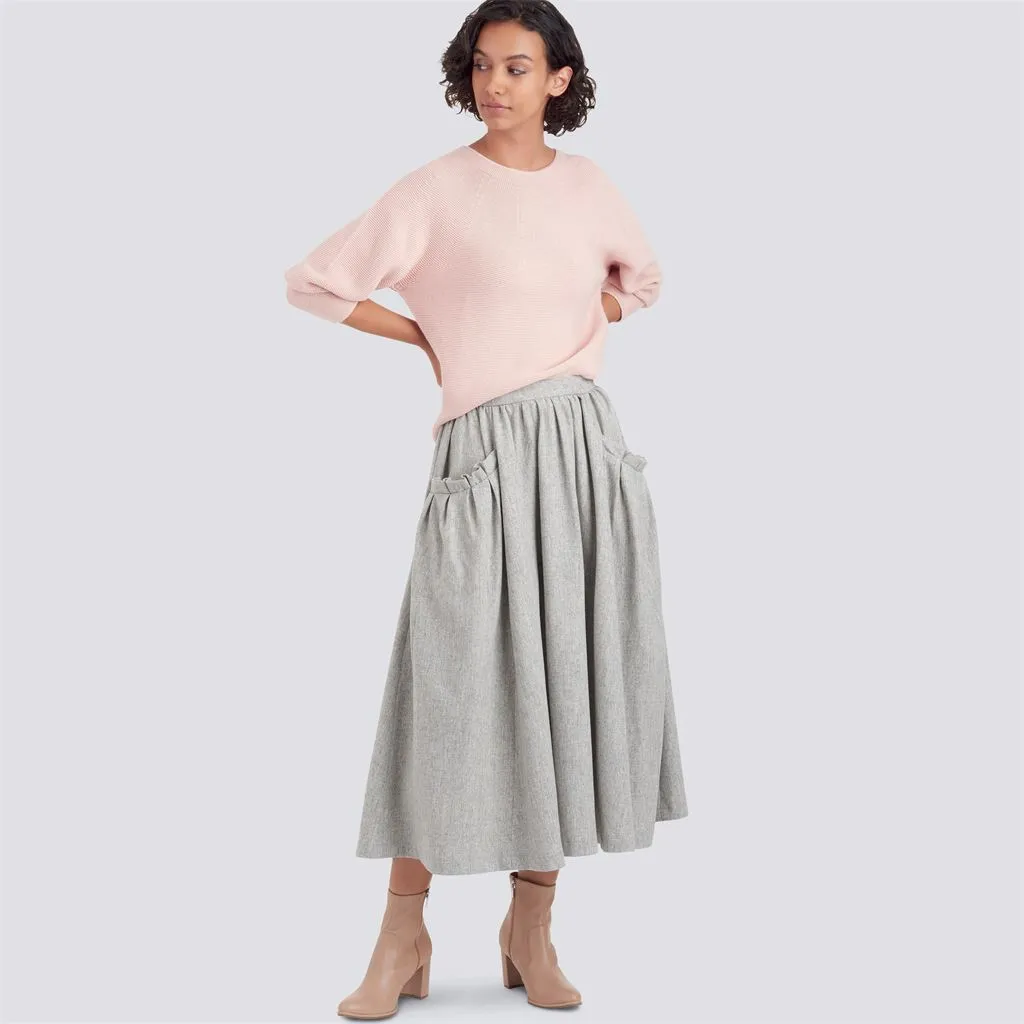 Simplicity Sewing Pattern S9180 Misses' Skirts