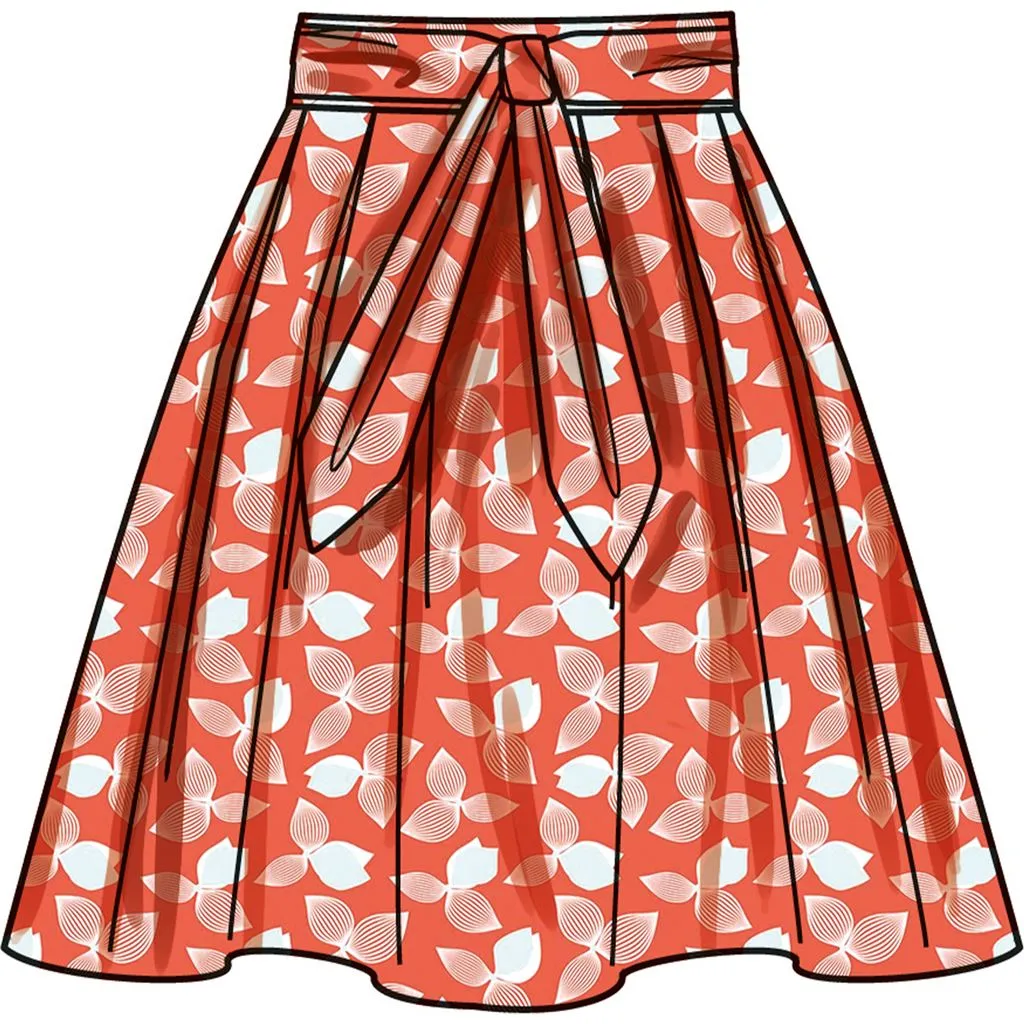 Simplicity Sewing Pattern S9711 Misses' Skirts